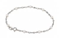 Bracelet Idee Preziose dal 1987 Enfant in Or blanc Perla IP.BK18B/112